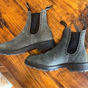 Blundstone Boots Rustic Black High Top